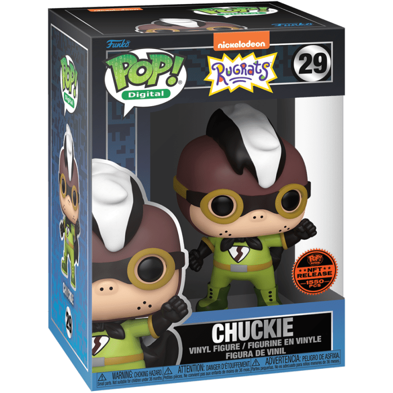 Funko Pop! Digital Rugrats: Chuckie Finster