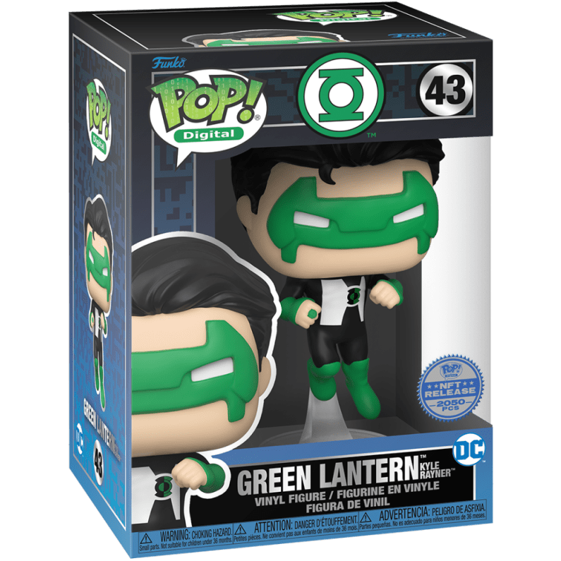 Funko Pop! Digital DC Green Lantern: Green Lantern (Kyle Rayner)