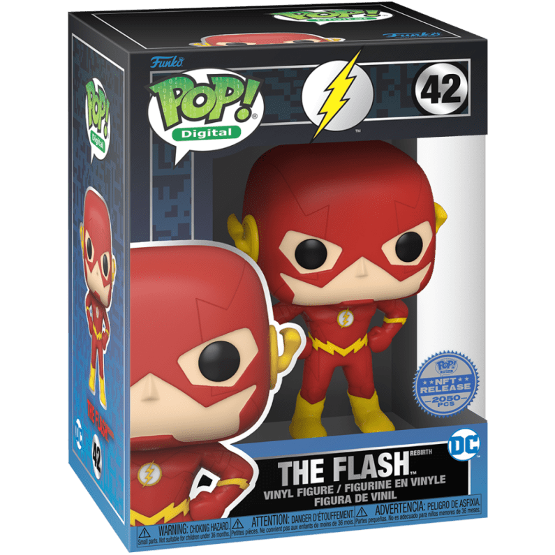 Funko Pop! Digital DC Comics: The Flash Rebirth