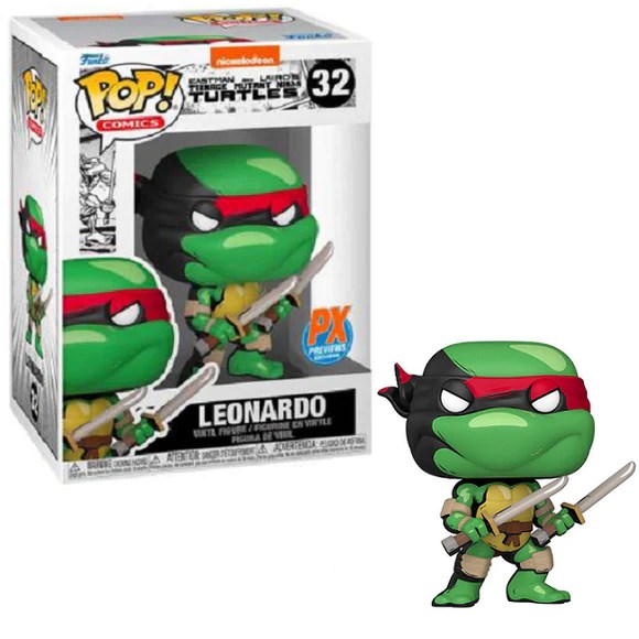 Funko Pop! Teenage Mutant Ninja Turtles: Comic Leonardo (PX)