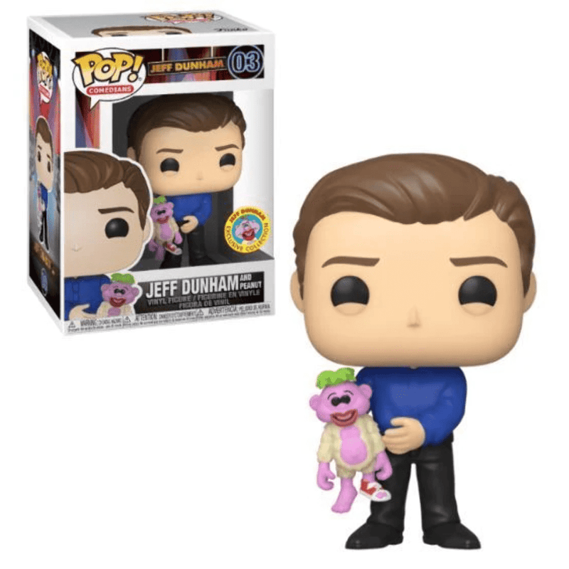 Funko Pop! Comedians: Jeff Dunham and Peanut Vinyl Figure