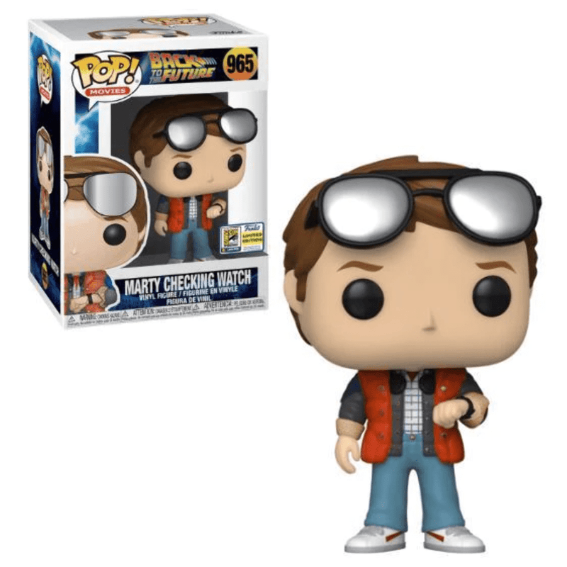 Funko Pop! Back to the Future: Marty Checking Watch (2020 Summer Convention) Vinyl Figure