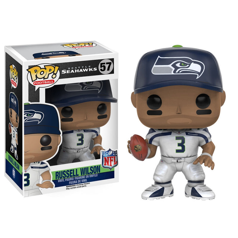 NFL Seattle Seahawks: Russell Wilson (White Jersey)