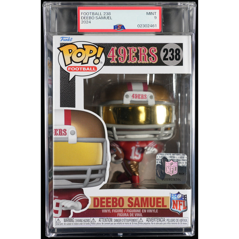 Funko Pop! San Francisco 49ers: Deebo Samuel PSA Graded Vinyl Figure