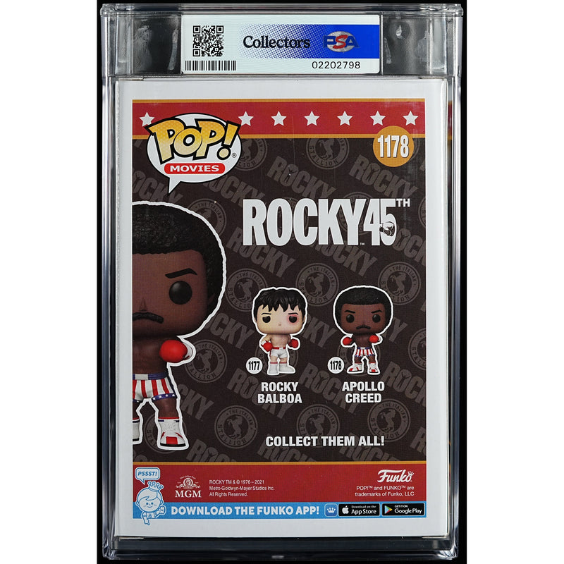 Funko Pop! Rocky: Apollo Creed PSA Graded Vinyl Figure