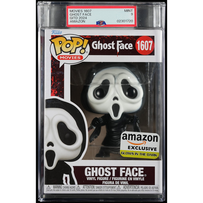 Funko Pop! Scream: Ghost Face PSA Graded Vinyl Figure