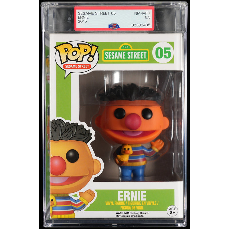 Funko Pop! Sesame Street: Ernie PSA Graded Vinyl Figure