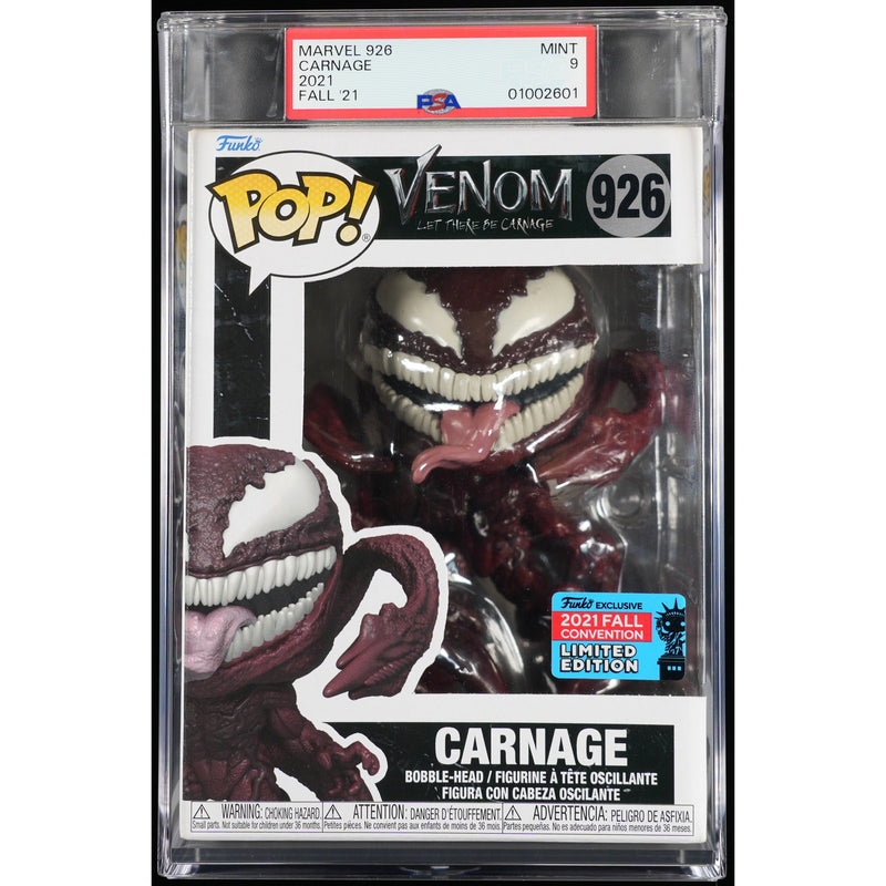 Funko Pop! Venom: Carnage PSA Graded Vinyl Figure