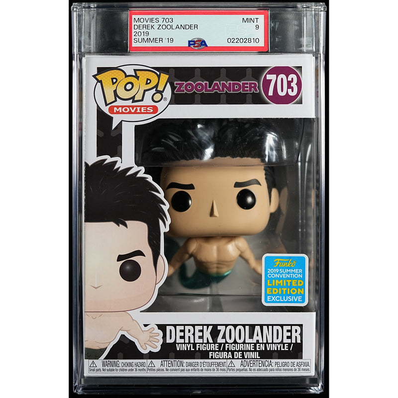 Funko Pop! Zoolander: Derek Zoolander PSA Graded Vinyl Figure