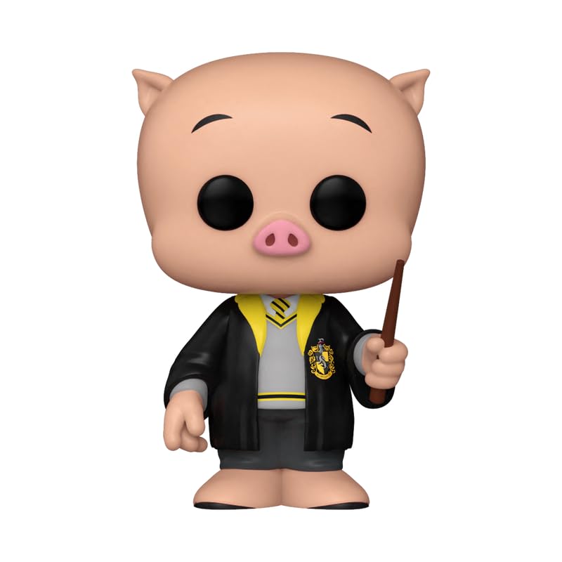 Pop!: WB100 Looney Tunes x Wizarding World - Porky Pig *Hufflepuff* (NYCC 2023 Shared Exclusive)