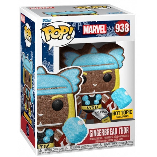 Funko Pop! Marvel Holiday Gingerbread Thor Diamond Exclusive