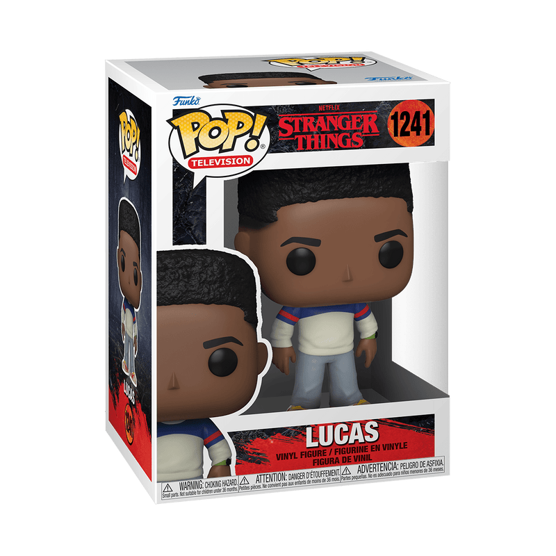 Stranger Things Season 4 Lucas Funko Pop Vinyl Figure