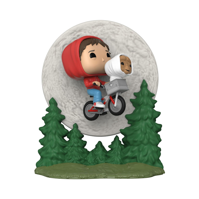 Funko Pop! Moment: E.T. The Extra-Terrestrial - Elliot and E.T. Flying (Glow in The Dark)