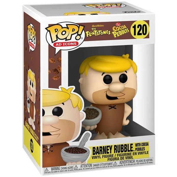 Funko Pop! Ad Icons: BARNEY RUBBLE WITH COCOA PEBBLES