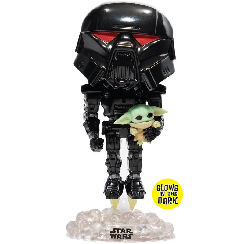 Star Wars The Mandalorian: Dark Trooper with Grogu