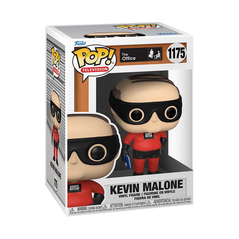 Funko Pop! The Office: Kevin Malone as Dunder Mifflin Superhero