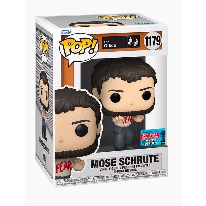 Funko Pop! The Office: Mose Schrute 2021 Fall Convention Exclusive Vinyl Figure