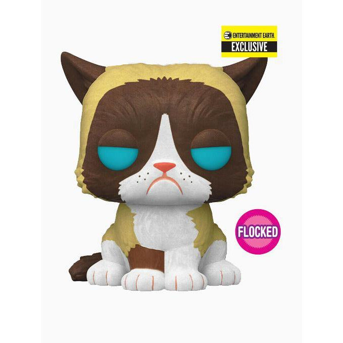 Funko Pop! Icons: GRUMPY CAT FLOCKED