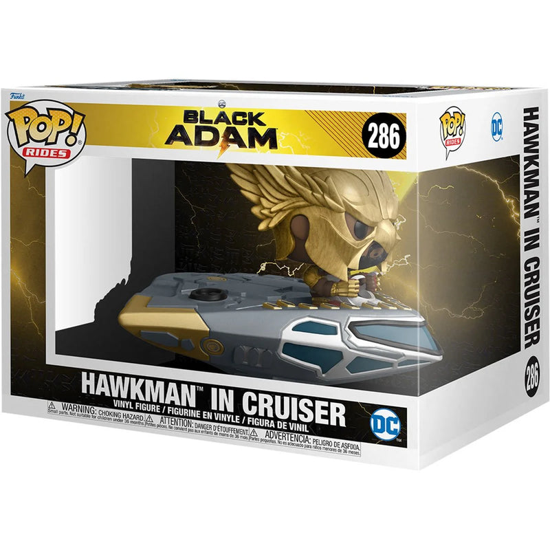 DC Black Adam: Hawkman in Cruiser Deluxe Ride