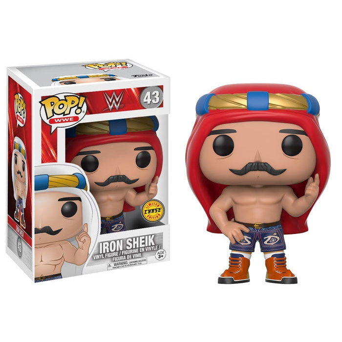 Funko POP! WWE: Iron Sheik (Red Keffiyeh) (Limited Edition) Vinyl Figure