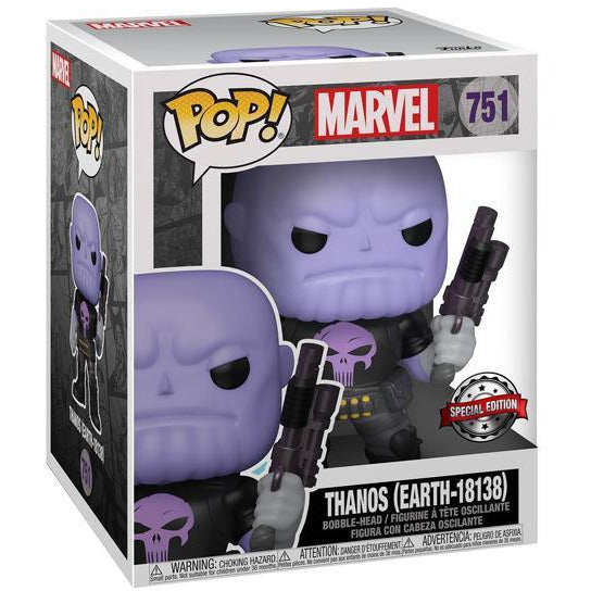 Funko Pop! Deluxe Marvel: Thanos Earth Vinyl Figure