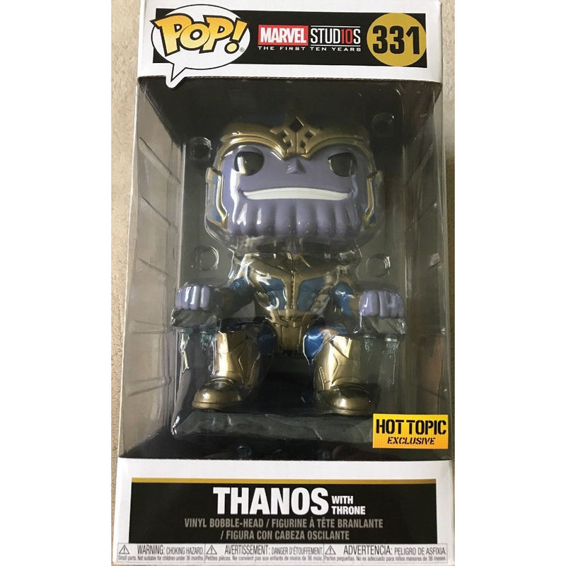 Funko Pop! Deluxe Marvel Studios: Thanos With Throne [Hot Topic] Vinyl Figure