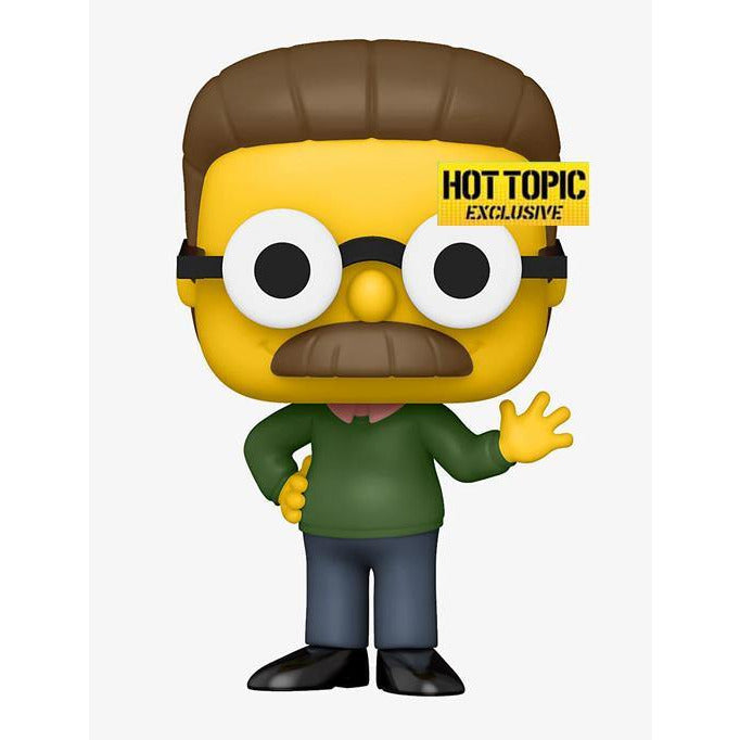 Funko Pop! The Simpsons: Ned Flanders (Hot Topic) Exclusive Vinyl Figure