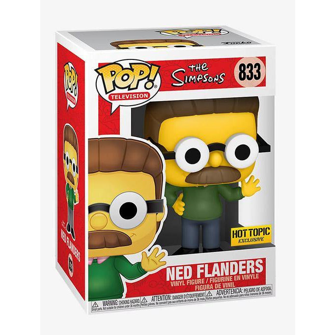 Funko Pop! The Simpsons: Ned Flanders (Hot Topic) Exclusive Vinyl Figure