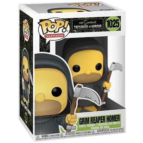 Funko Pop! The Simpsons Treehouse of Horror: Grim Reaper Homer Vinyl Figure