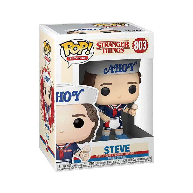 Funko Pop! Steve with Ahoy Hat and Ice Cream Stranger Things Pop Vinyl Figure