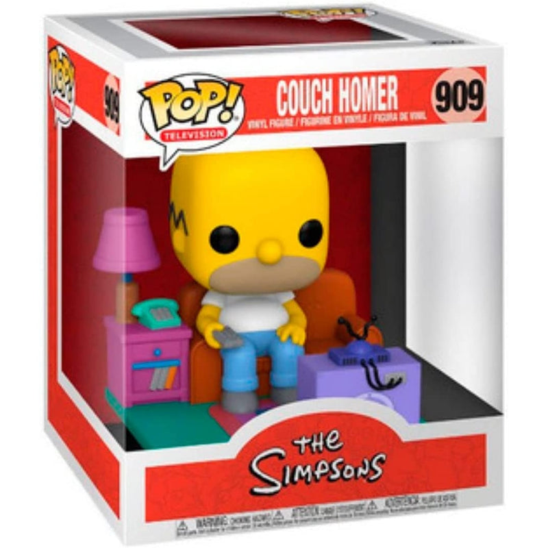 Funko Pop! Deluxe The Simpsons Couch Homer Watching TV Vinyl Figure