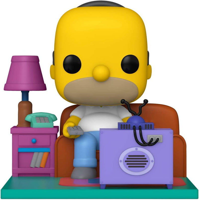 Funko Pop! Deluxe The Simpsons Couch Homer Watching TV Vinyl Figure