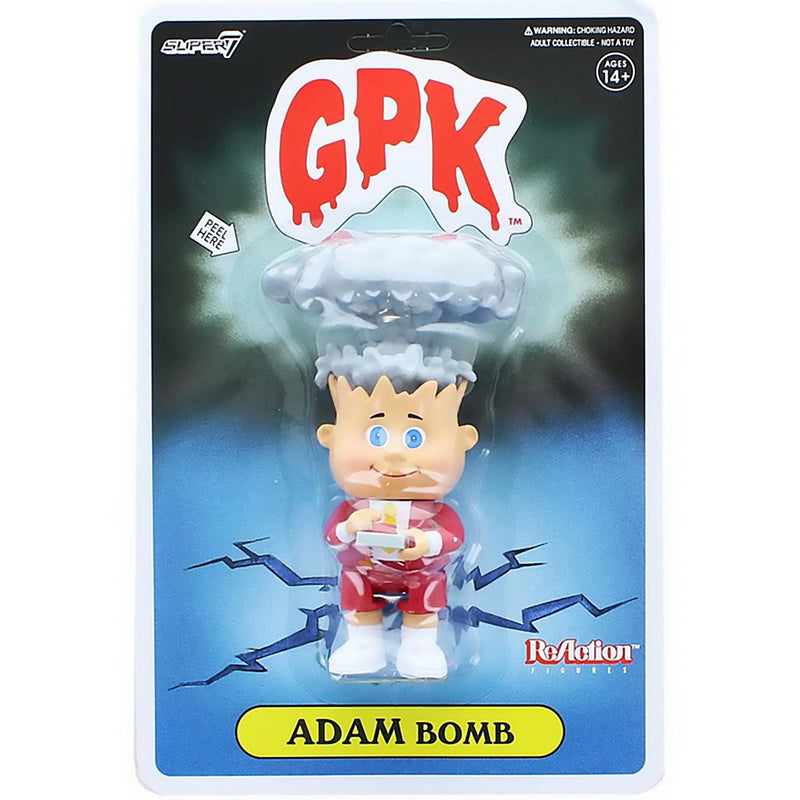 Garbage Pail Kids Adam Bomb (Red) Super7 ReAction Figure