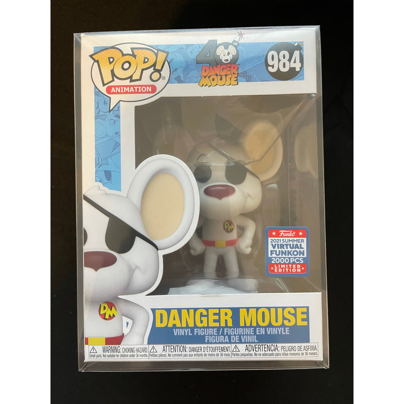 Funko Pop! Danger Mouse 40th Anniversary: Danger Mouse (2021 Summer Virtual FunkOn) Vinyl Figure