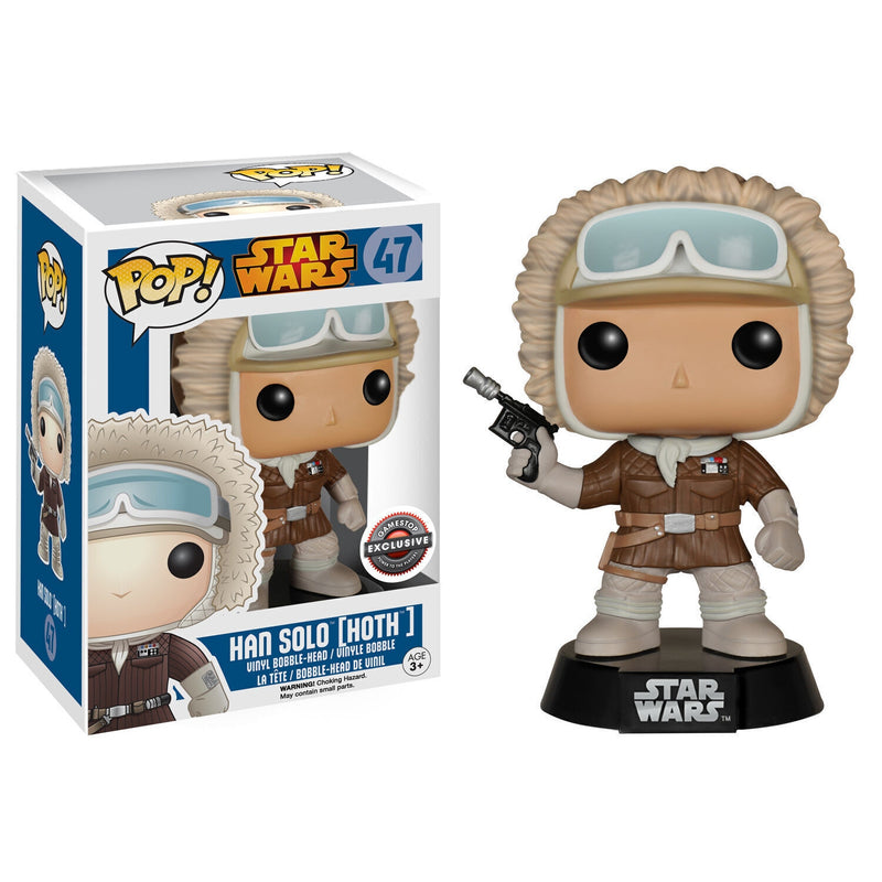 Funko Pop! Star Wars: Han Solo (in Hoth gear) Game Stop Exclusive Vinyl Figure